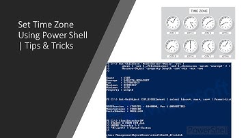 Set Time Zone Using Power Shell | Tips & Tricks
