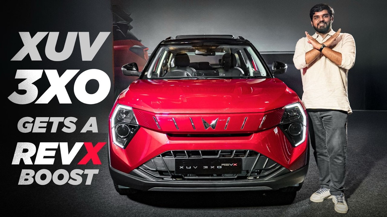 Mahindra XUV 3XO RevX First Look | Full Feature Breakdown