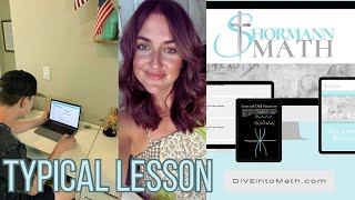 SHORMANN MATH||DO A LESSON WITH US||STEP BY STEP||HOMESCHOOL MATH