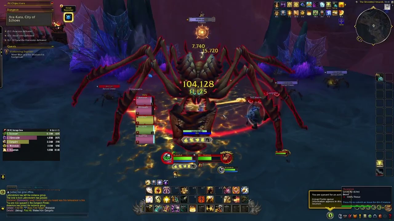 The War Within Beta - Heroic Ara-Kara, City of Echoes - Lightsmith Protection Paladin