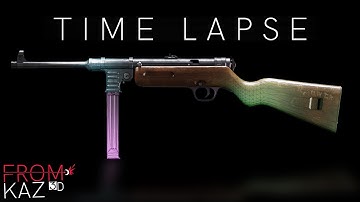 Full Game Asset Timelapse in 3 hours! (Maya + Substance3D + Blender + Unity)