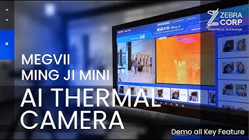 Ming Ji Mini Ai Thermal Camera - Demo all Key Feature [zebra corp]