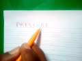 Topic 4  pressure  lesson 1