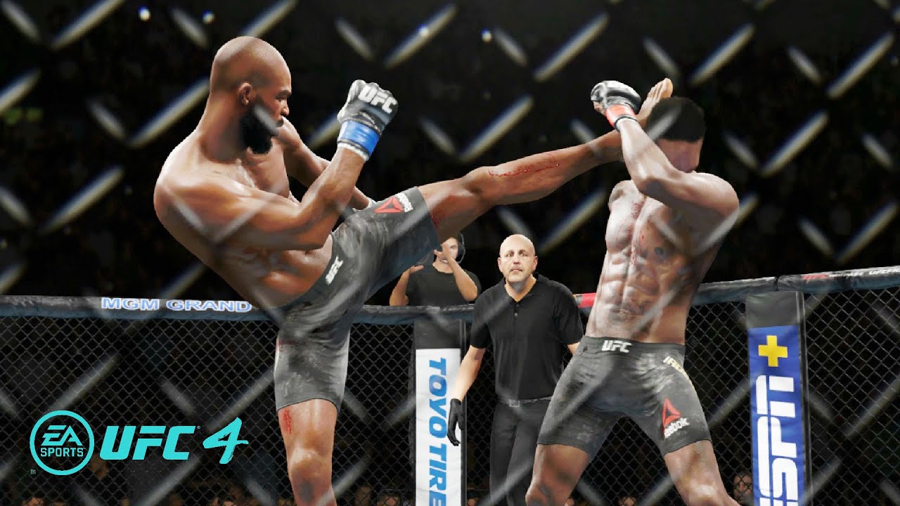 Jon Jones KNOCKOUT Compilation UFC 4 YouTube