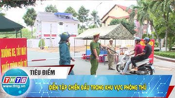 Diễn tập chiến đấu trong khu vực phòng thủ