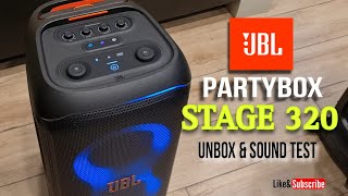 JBL  Stage 320 Unboxing - first look & sound test💥🔥🇵🇭