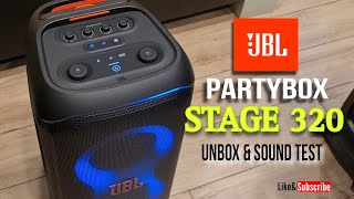 JBL  Stage 320 Unboxing - first look &amp; sound test💥🔥🇵🇭