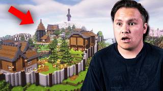 Working On My Minecraft Village!!