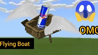 Flying Boat In Minecraft (Command Blocks)