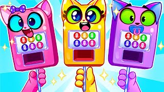 Vending Machines with Games | Pink vs Gold vs Purple | Cartoon |