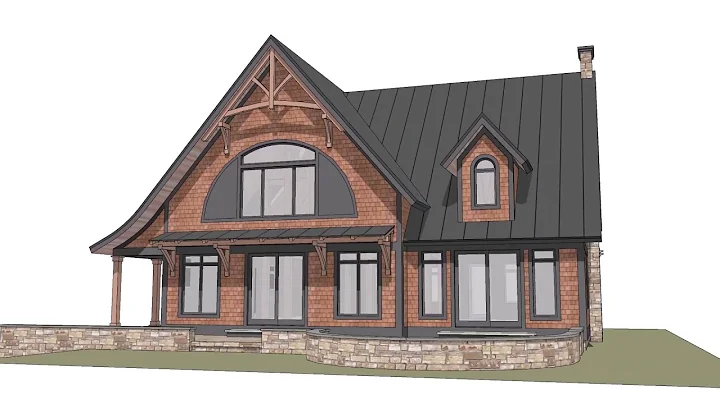 The Cambridge Timber Frame House Plan Virtual Tour