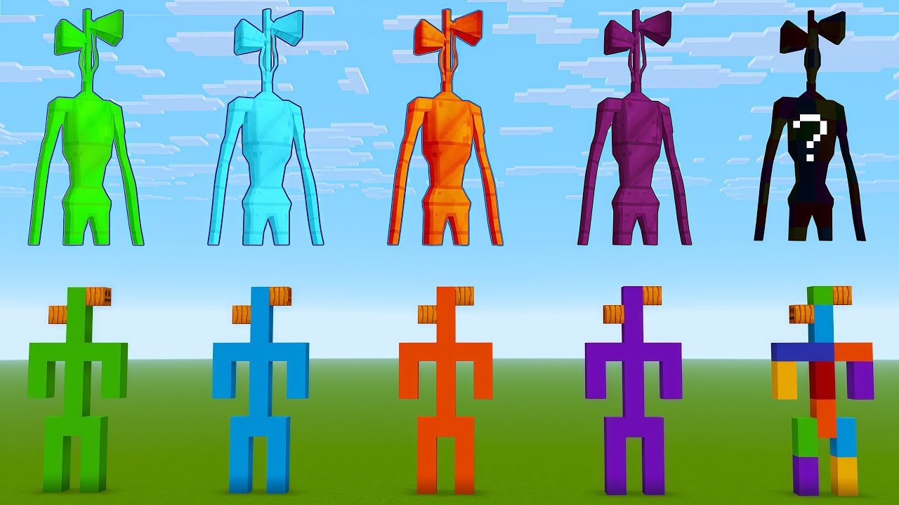 NEVER SPAWN SIREN HEAD EVOLUTION in Minecraft PE