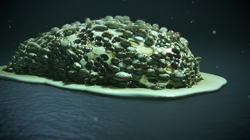 Procedural Slime Creature (TRYPOPHOBIA WARNING!)~ made with Blender Geometry Nodes
