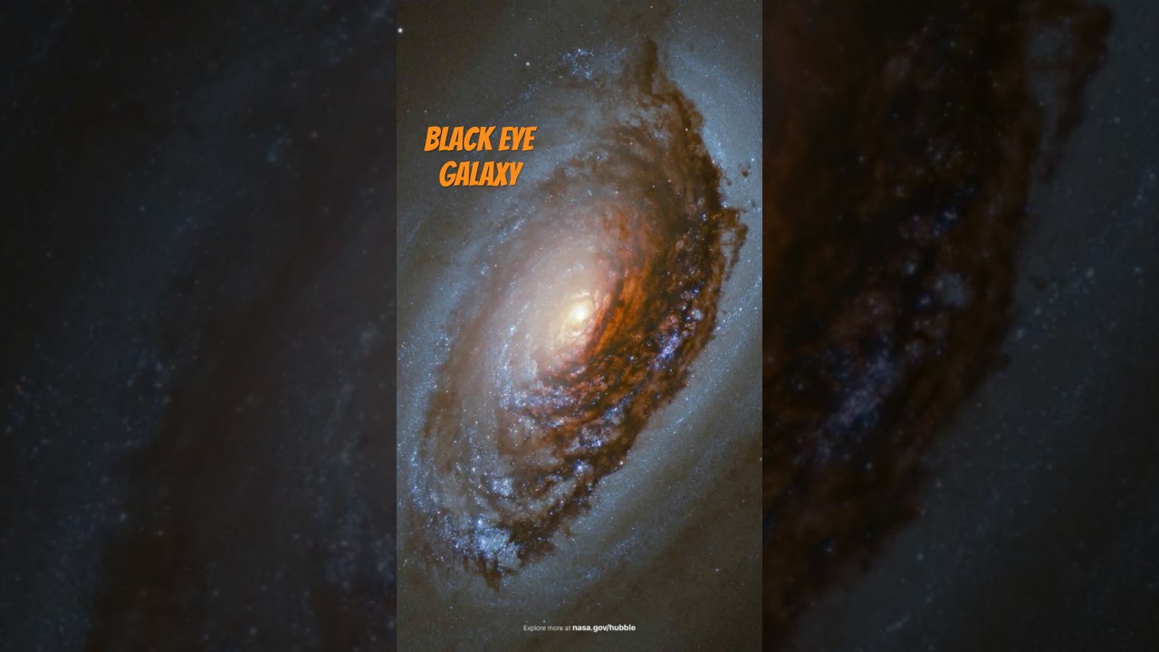 JWST Reveals the Black Eye Galaxy’s Strange Secret #JWST #Hubble #Space #NASA #Science #Universe