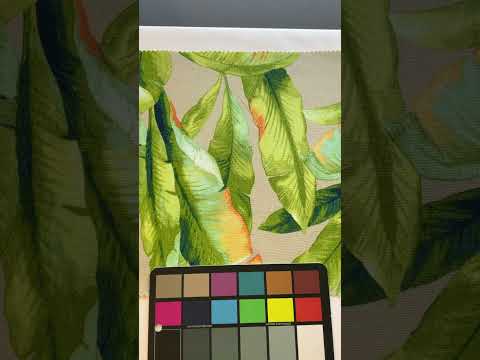 Video of Richloom Solarium Mekko Outdoor Caramel | Very Heavyweight Outdoor Fabric | Home Decor Fabric | 54" Wide