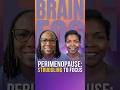 Perimenopause: Struggling to Focus #shorts #podcast