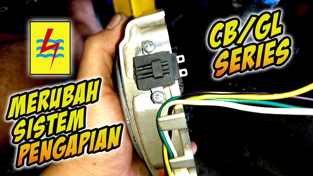 Tutorial Lengkap Merubah Sistem Pengapian CB / GL Series