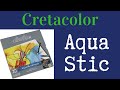 Aqua stic de cretacolor  pastels  lhuile solubles dans leau  lot de 20