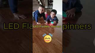 Light Up Spinning Tops Led Flashing Spinners For Endless Kids Fun