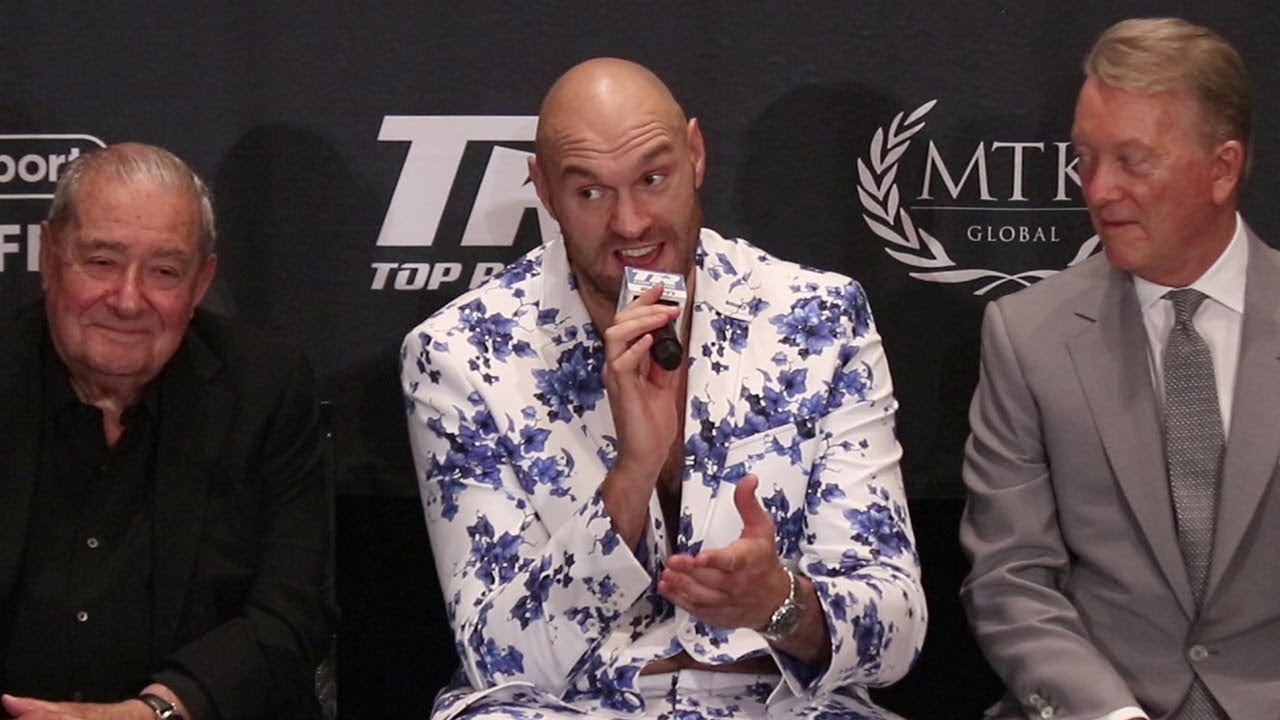 dana white office TYSON FURY TO DEONTAY WILDER “ILL BEAT YOU AGAIN! YOU WONT FIGHT ME AT 50% ANYMORE