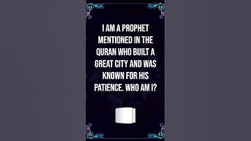 Faith-based Enigma #4 (RIDDLE AI) #mind #riddles #riddleswithanswers #islamic #knowledge