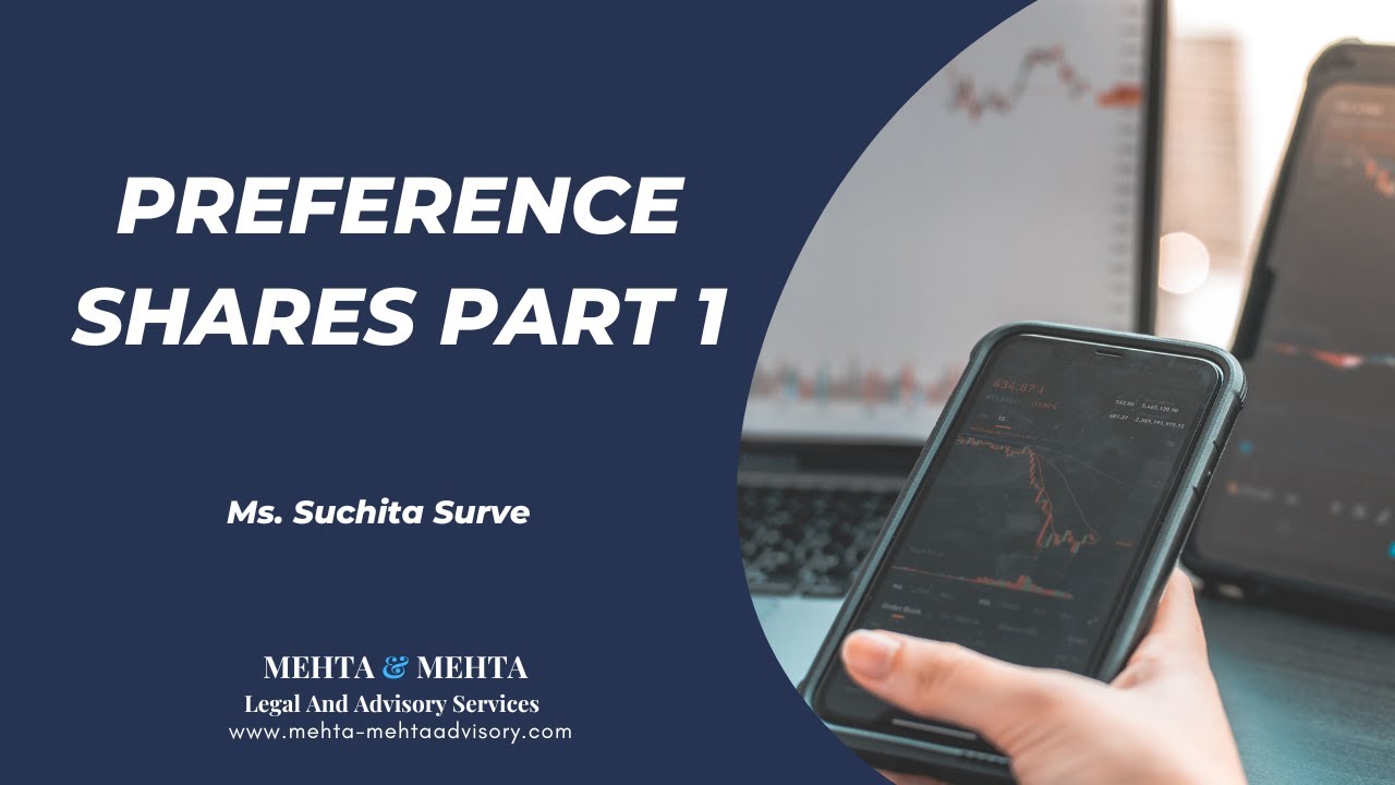 Preference Shares Part 1 | Webinar | Ms Suchita Surve