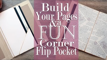 Build Your Pages & A FUN Corner Flip Pocket Page~Basically Amazing