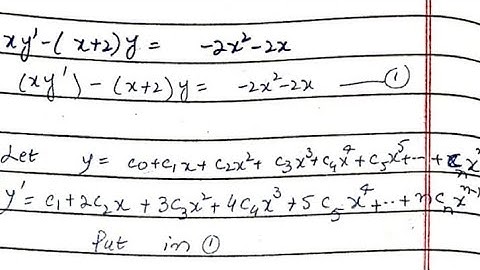 Gcuf past paper solution of Differential equation 2 of bs math 4 semester