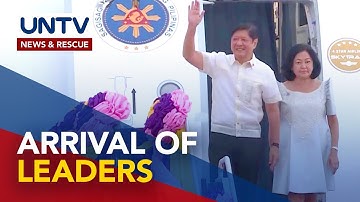 PBBM, other APEC LEADERS, arrive in Thailand for APEC 2022