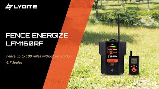 Smart Farm Fence Energizer, “LFM 160 RF”, 1 controller for 6 energizers