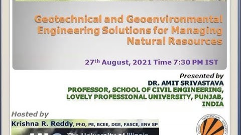 Geotechnical and Geoenvironmental Engineering Solutions for Managing Natural Resources