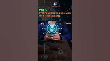 Free AI Computing Resources for B.Tech Students! Part 6 #ai #viral #trending #aiinindia