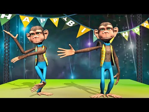 happy-birthday-song-&-funny-monkeys-dance