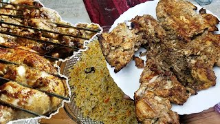 WHOLE CHICKEN GRILLED BAR B Q RECIPE