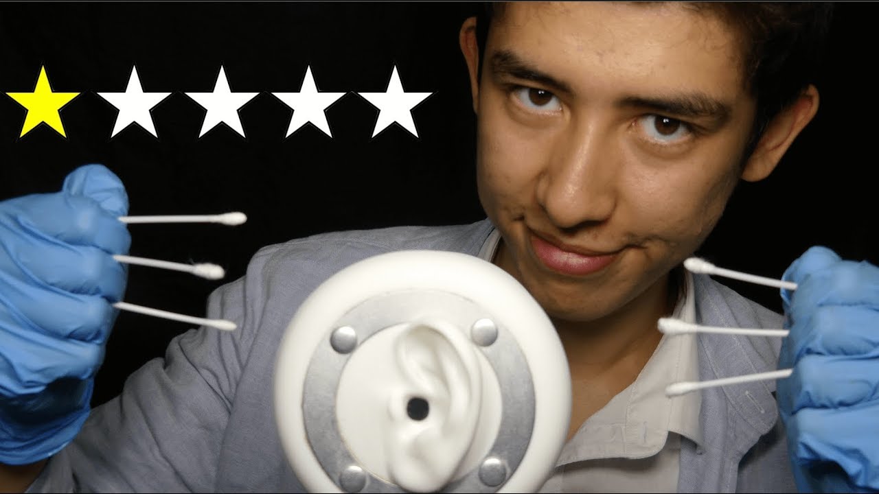 ASMR worst reviewed ear exam