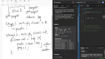 Priority Queue: Kth Largest Element from a Stream