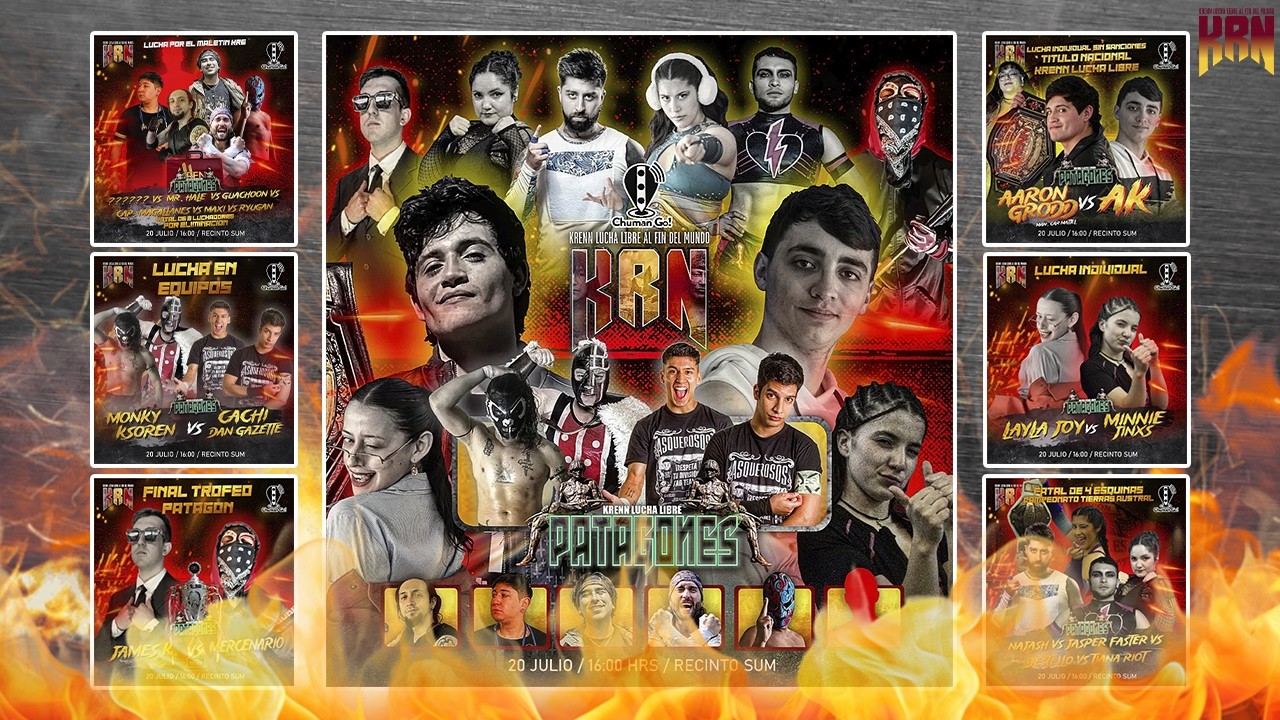 Krenn Lucha Libre - PATAGONES 2025 - FULL HD 60 Fps