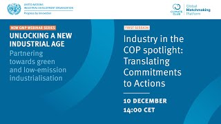 Download Lagu Industry in the COP spotlight: Translating commitments to action MP3
