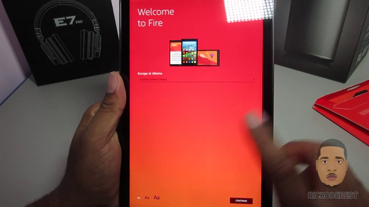 How To Setup Amazon Tablet Without Registration