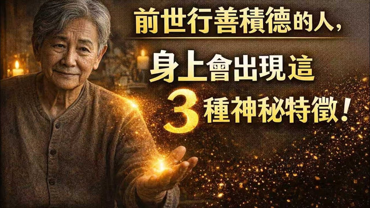 前世行善積德的人，身上會出現這3種神秘特徵！