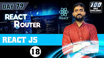 React Router Tutorial in Hindi |  Full Stack Web Development 2024 | Day 79 of #mernstack