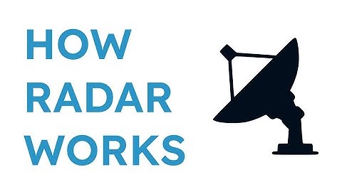 How Radar Work - Simple Explanation