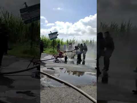 Grève générale : intervention des gendarmes à Morne-à-l'Eau