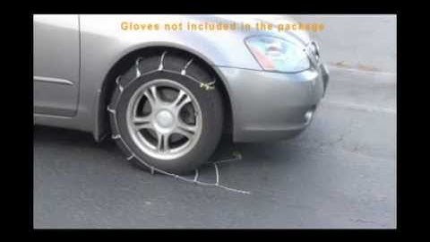 Tire Chain Installation: Radial Chain by SCC -- Pep Boys