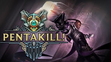 Insane Lucian Pentakill Montage 2017 NEW