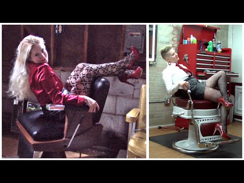 Kat S Barber Shop Extreme Haircut Transformation Makeover Preview Clip 