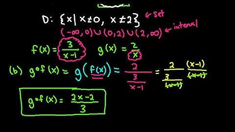 Composite Functions with Rationals and Finding the Domain