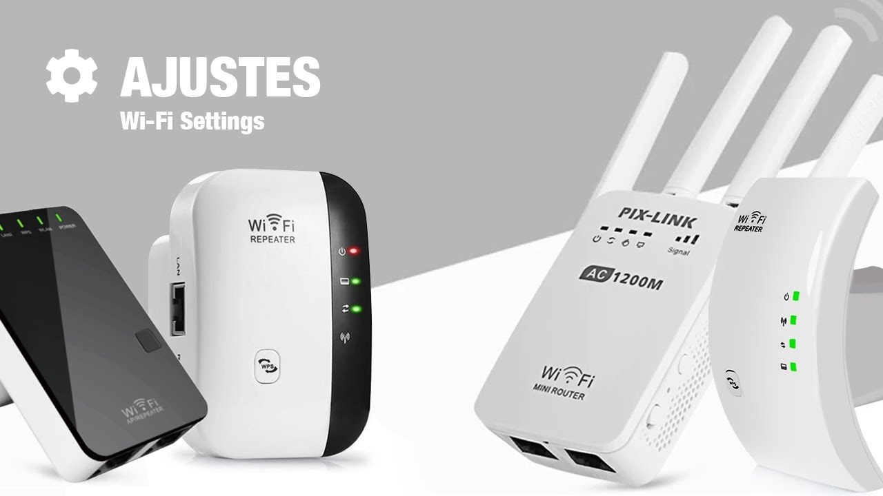 Cambio Contraseña, SSID y Ajustes Repetidor Wi-Fi / Wireless Wi-Fi Repeater  Settings and Password - YouTube