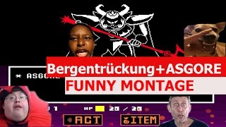 Undertale - Bergentrückung + ASGORE Remix - FUNNY MONTAGE