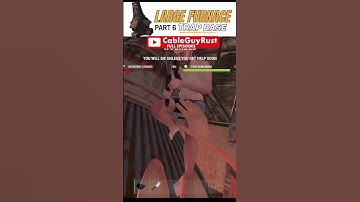 Large Furnace Trap Base / Part 6 #cableguyrust #rust #rustpcgame #rustgame #rustgameplay